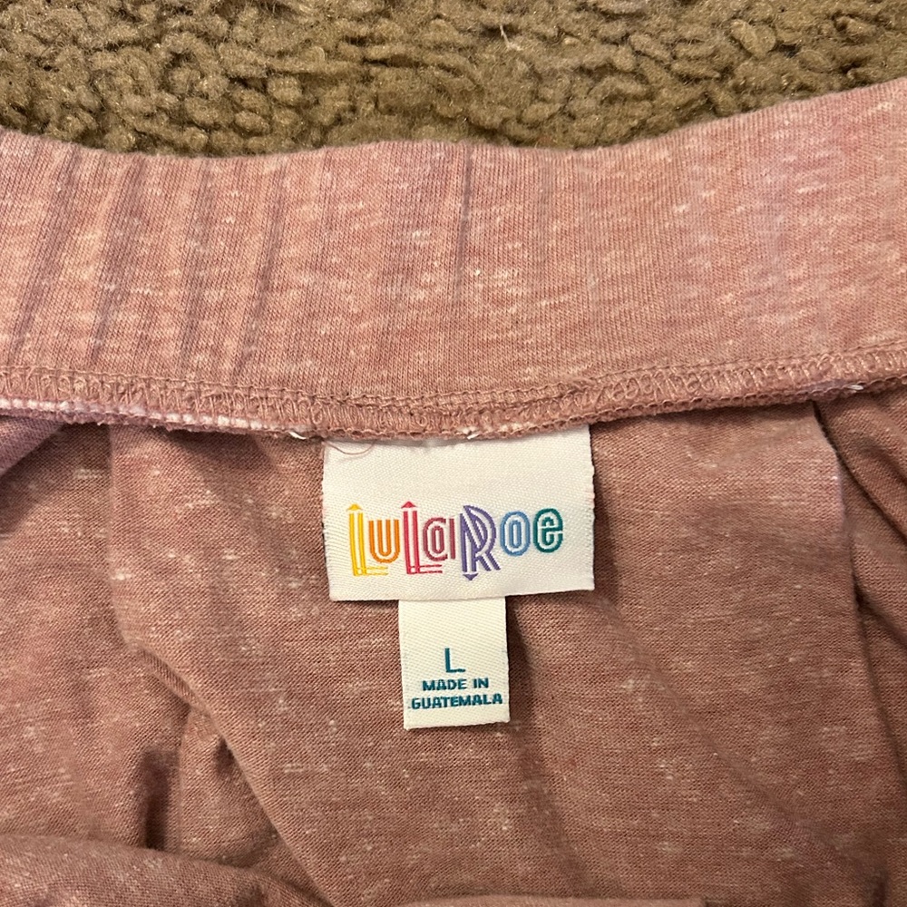 Lularoe Madison midi skirt size L large has pockets! NWOT - Picture 2 of 3